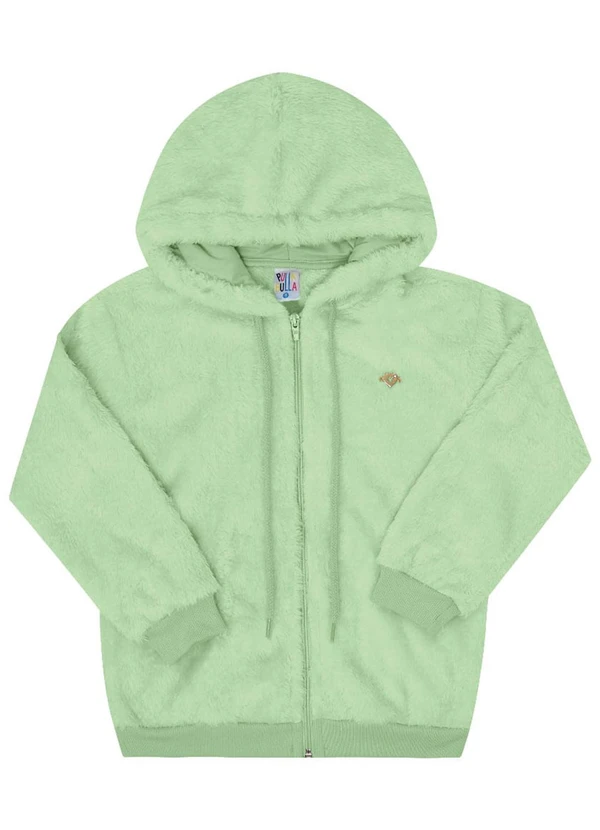 Pulla Bulla - Jaqueta Pelo Menina Verde