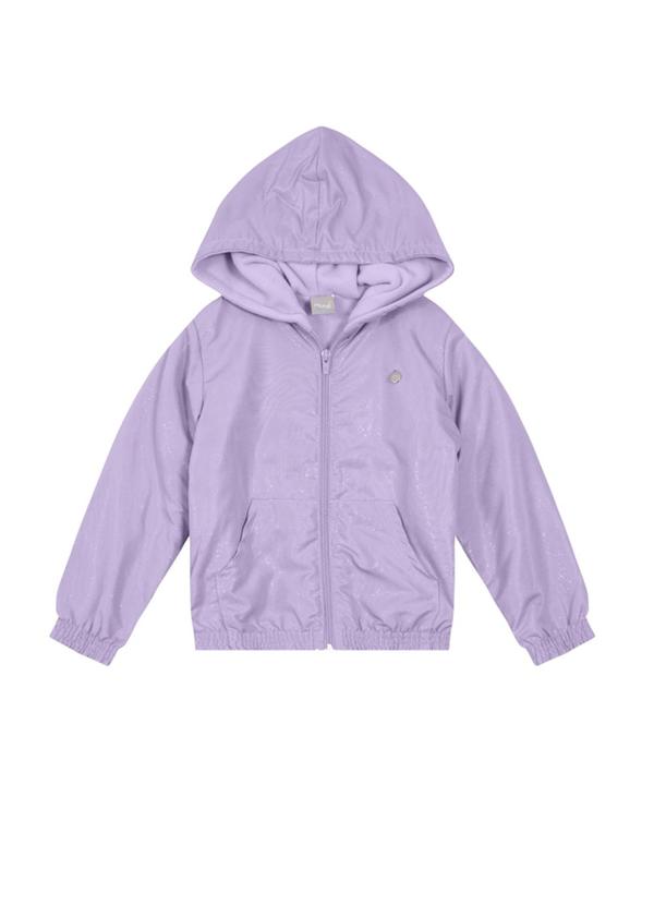 Brandili Mundi - Jaqueta Puffer Infantil Menina Roxo