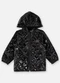 Up Baby - Jaqueta Puffer Infantil para Menina Rosa - variação: Preto