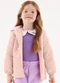 Up Baby - Jaqueta Puffer Infantil para Menina Rosa - variação: Rosa