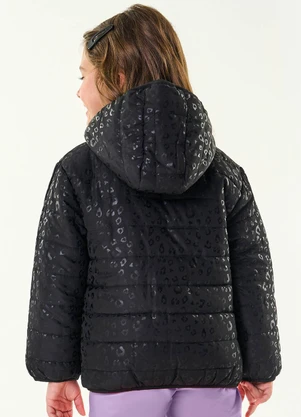 Trick Nick - Jaqueta Puffer Infantil Preto - TRICK NICK