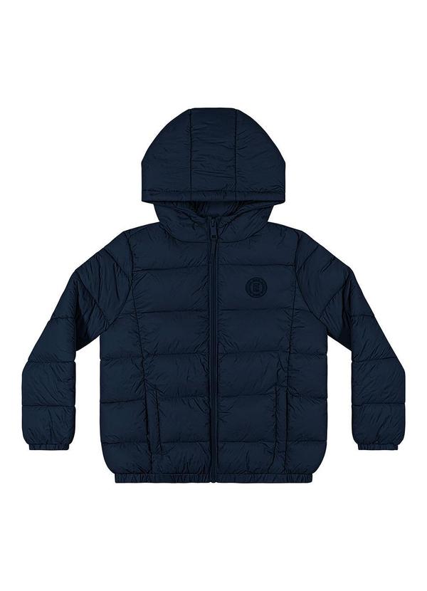 Elian - Jaqueta Puffer Infantil Unissex Azul 3