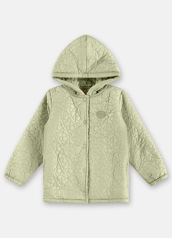 Up Baby - Jaqueta Puffer Menina Verde 3