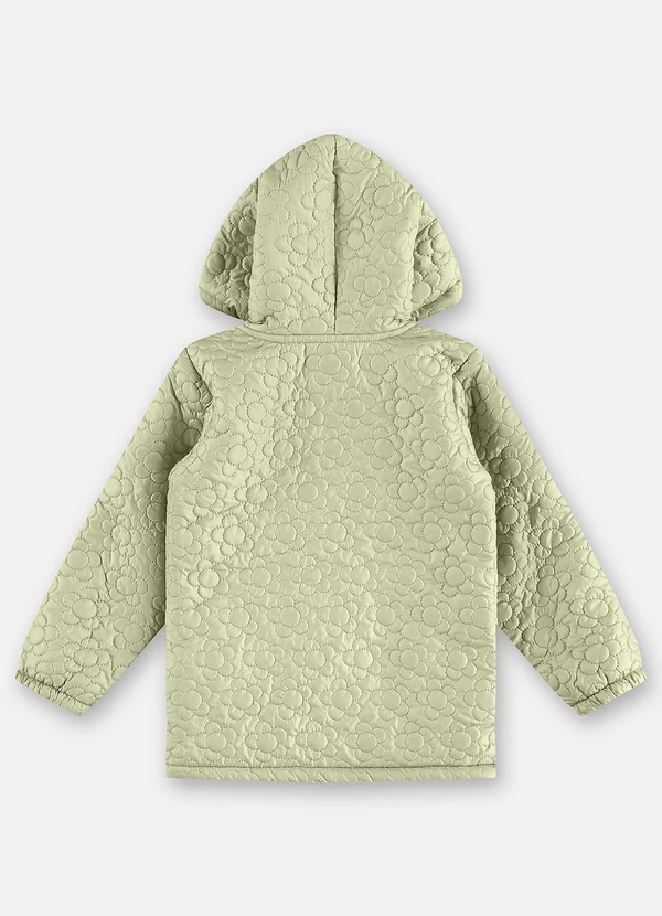 Up Baby - Jaqueta Puffer Menina Verde 4