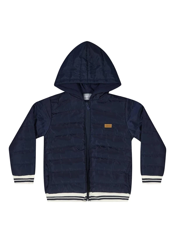 Quimby - Jaqueta Puffer para Menina Azul 3