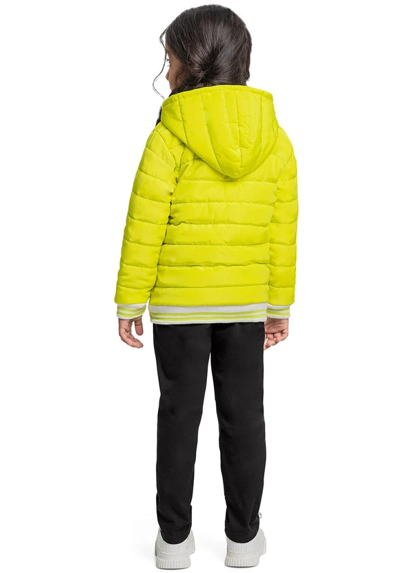 Quimby - Jaqueta Puffer para Verde 4