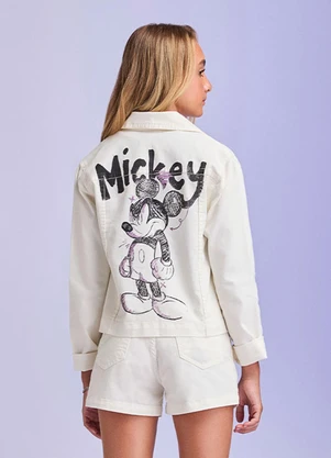I Am - Jaqueta Sarja Off do Mickey Off White - I AM