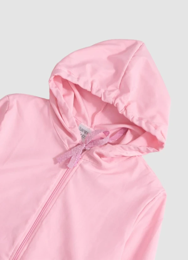 Turminha - Jaqueta Tactel Corta Vento Rosa 4