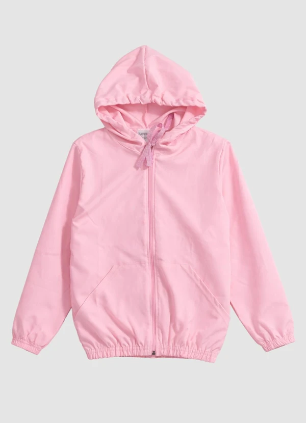 Turminha - Jaqueta Tactel Corta Vento Rosa 5