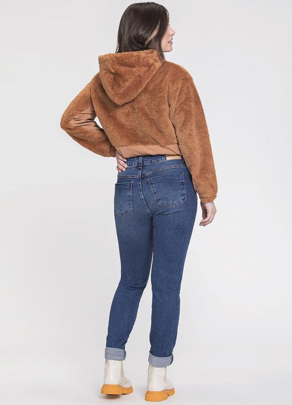 Sun Place - Jaqueta Teddy Juvenil Feminina Marrom 4