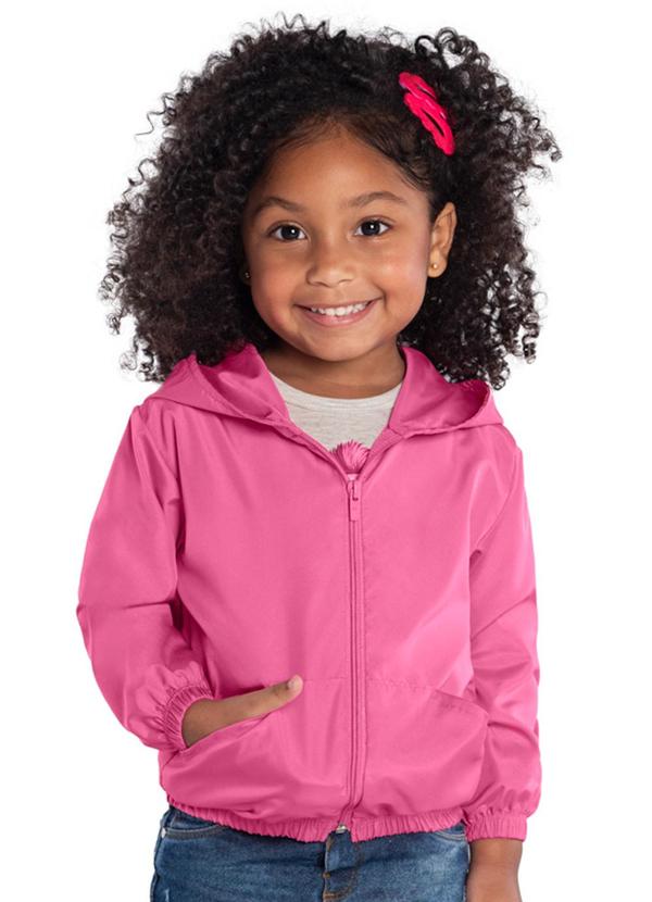 Kyly - Jaqueta Unissex Infantil Rosa 1
