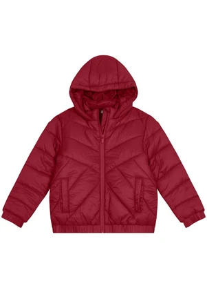 Carinhoso - Jaqueta Unissex Matelassê Vermelho - CARINHOSO