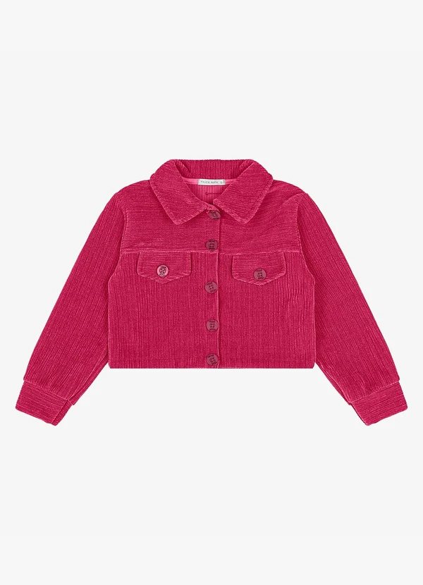 Trick Nick - Jaqueta Veludo Cotelê Vermelho 5