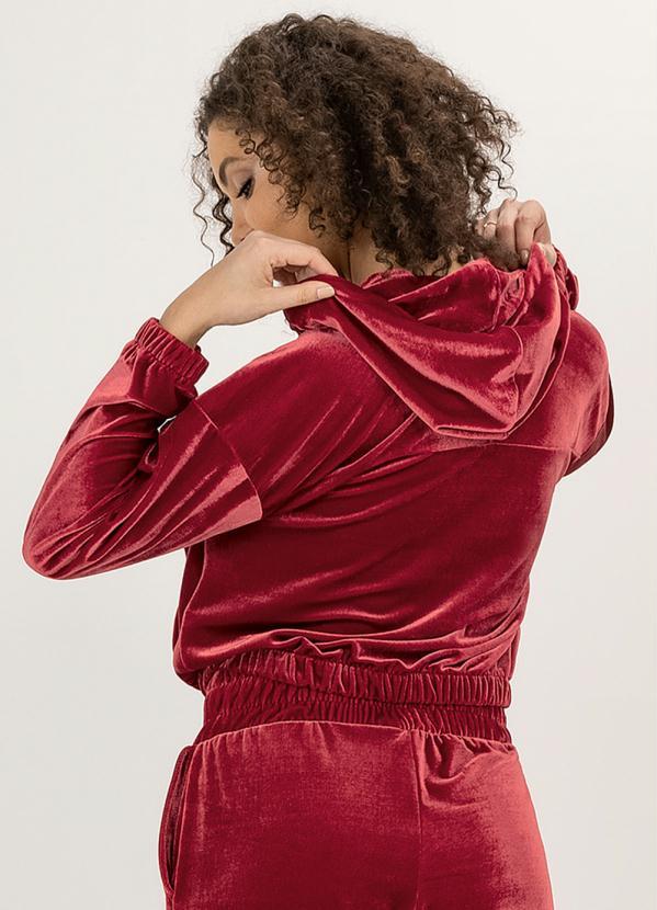 Angel - Jaqueta Veludo Vermelho 2