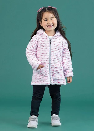 Soft Bonni - Parka Branco Listras - SOFT BONNI