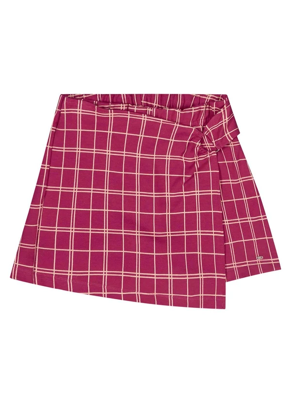 Gloss - Short-Saia em Malha Jacquard Rosa 5