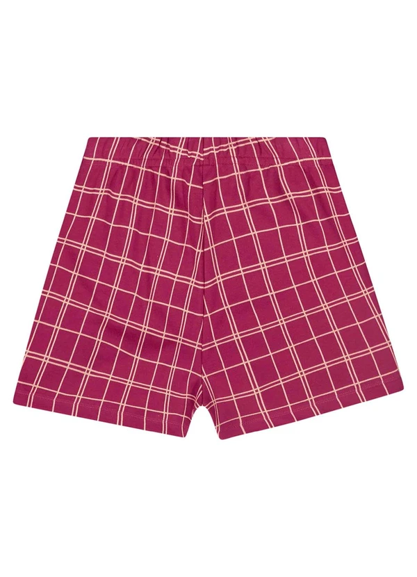 Gloss - Short-Saia em Malha Jacquard Rosa 6