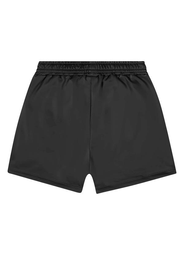 Gloss - Short-Saia Juvenil em Malha Cirrê Preto 5