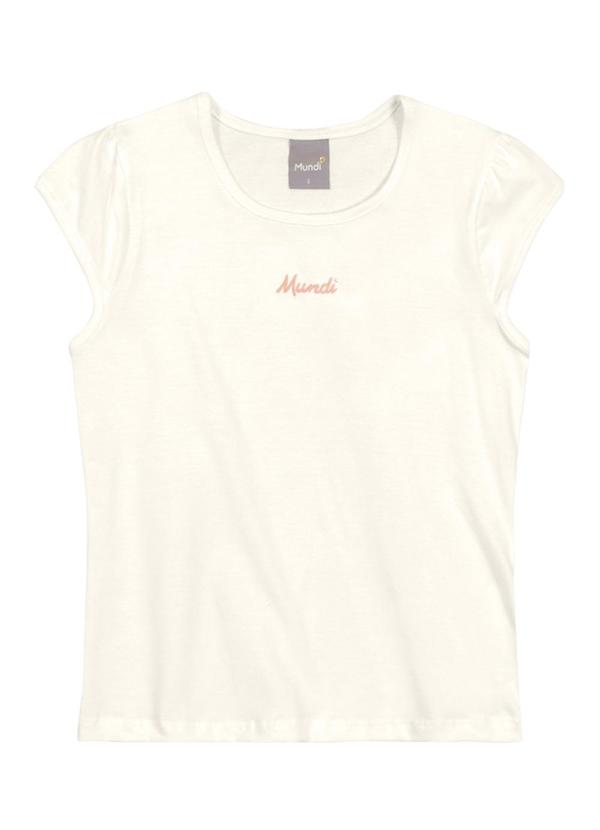 Brandili Mundi - Jardineira em Malha Infantil Menina Bege 3