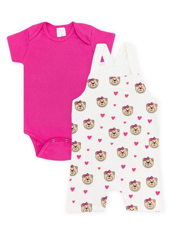 Galerinha - Jardineira Interativa Verão Rosa