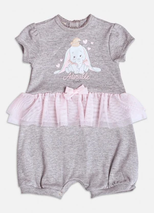 Momi - Macacão do Dumbo com Tule Cinza - MOMI