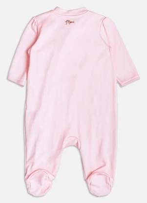 Momi - Macacão Rosa de Ursinha Bailarina Rosa - MOMI