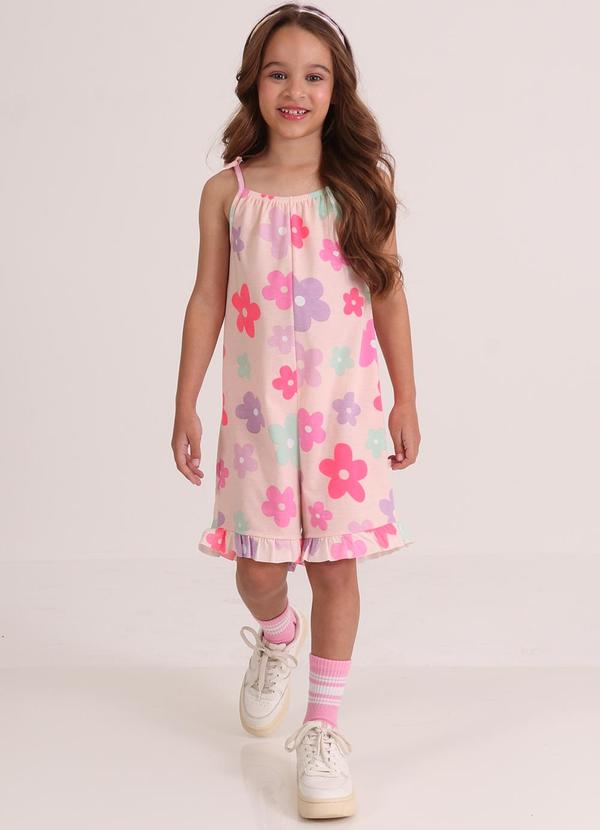 Tink Bink - Macaquinho de Alça Floral