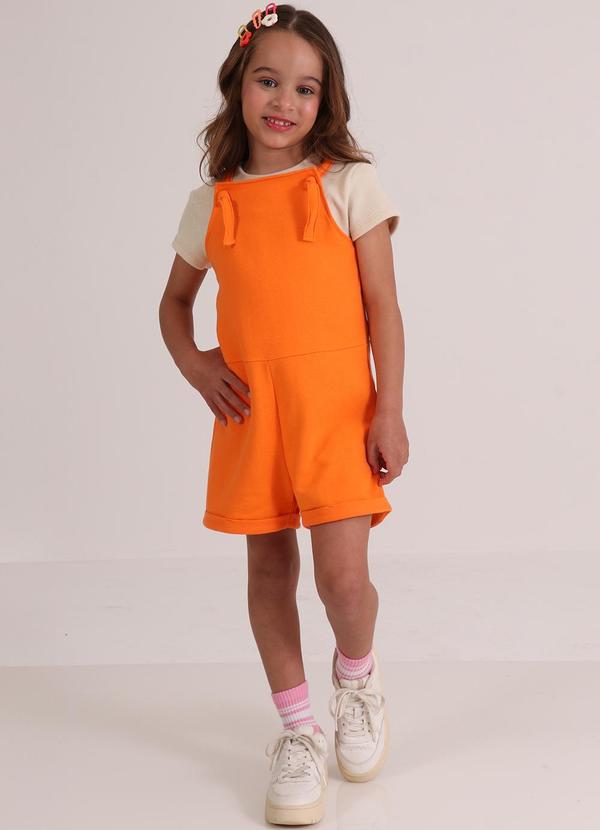 Tink Bink - Macaquinho de Alça Laranja