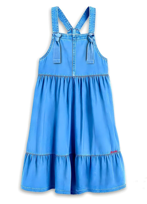 Bimbi - Salopete Jeans com Barra de Marias Marinho 3