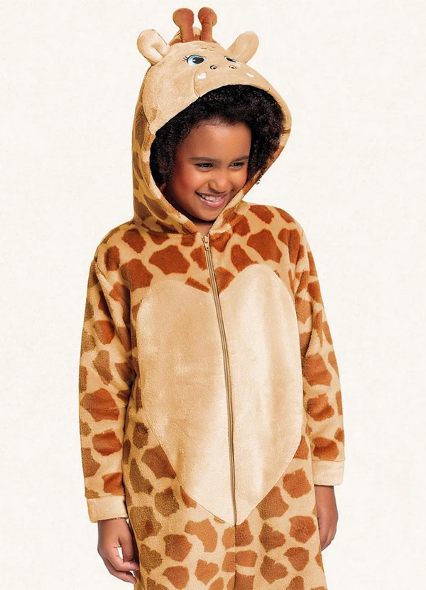 Fakini Kids - Kigurumi Girafa Bege 4