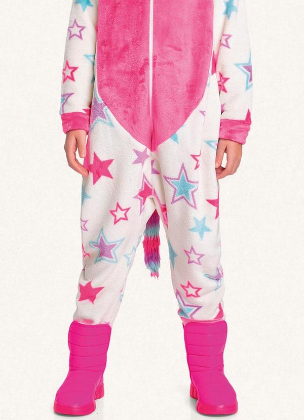 Fakini Kids - Kigurumi Unicornio Bege 5