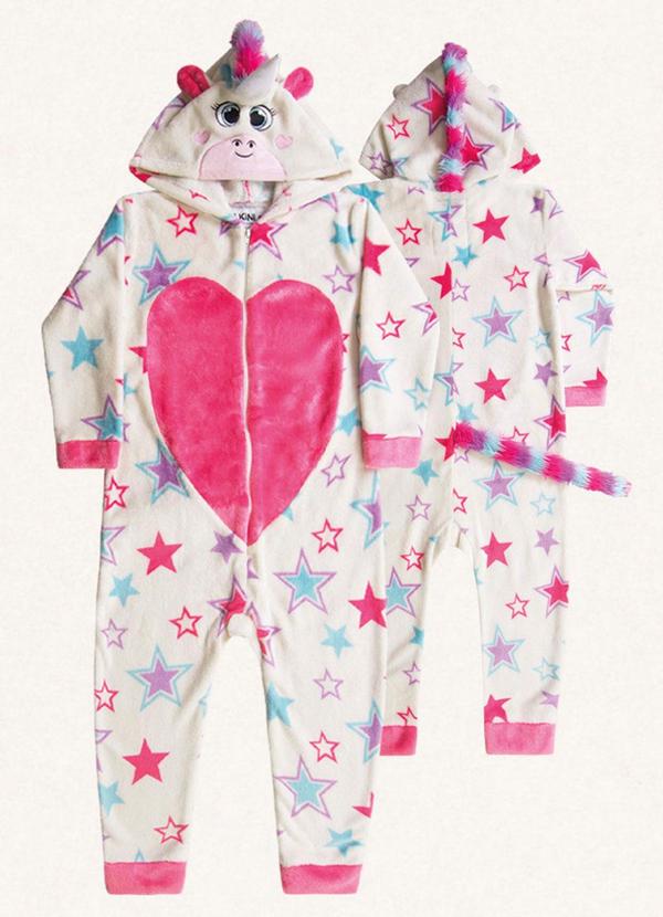Fakini Kids - Kigurumi Unicornio Bege 6