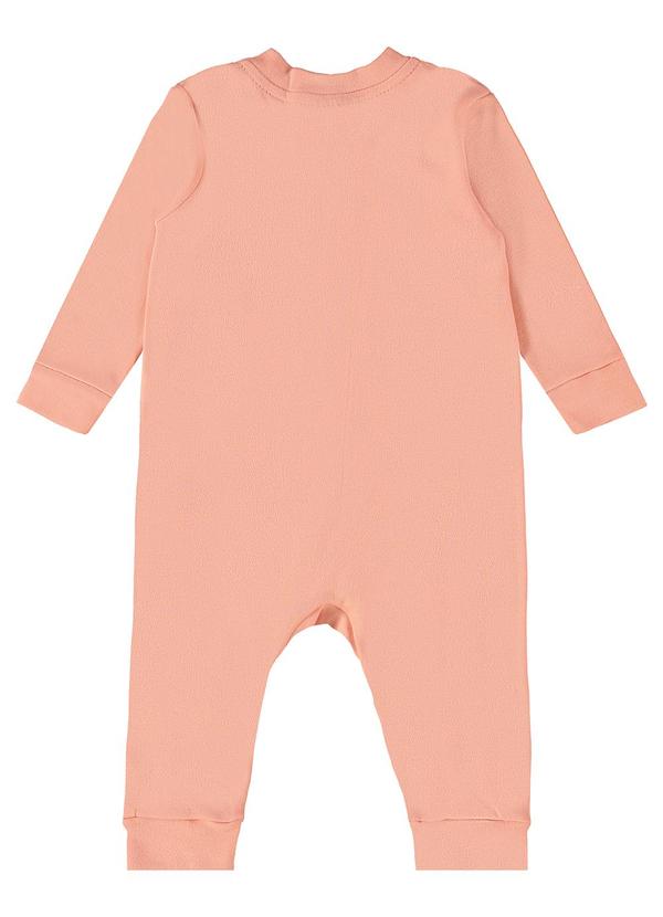 Guloseima - Macacão Básico em Suedine Laranja 2