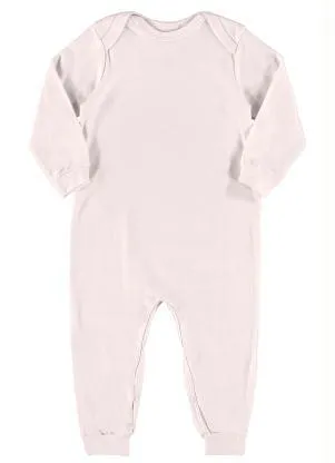 Quimby - Macacão Básico em Suedine Rosa - QUIMBY