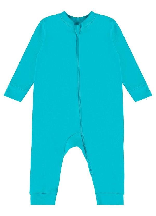 Guloseima - Macacão Básico Unissex para Bebê Azul