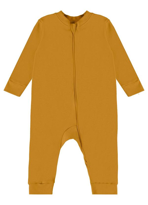 Guloseima - Macacão Básico Unissex para Bebê Marrom