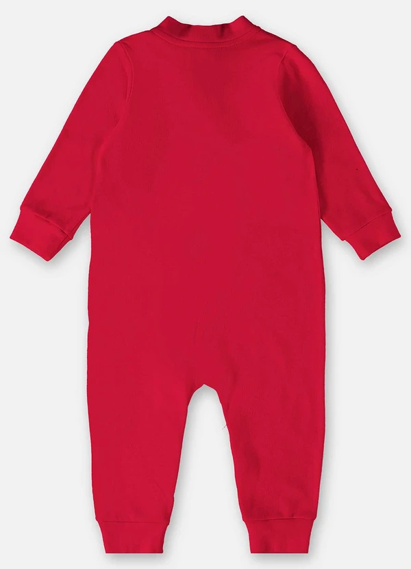 Up Baby - Macacão Básico Unissex para Bebê Rosa 2