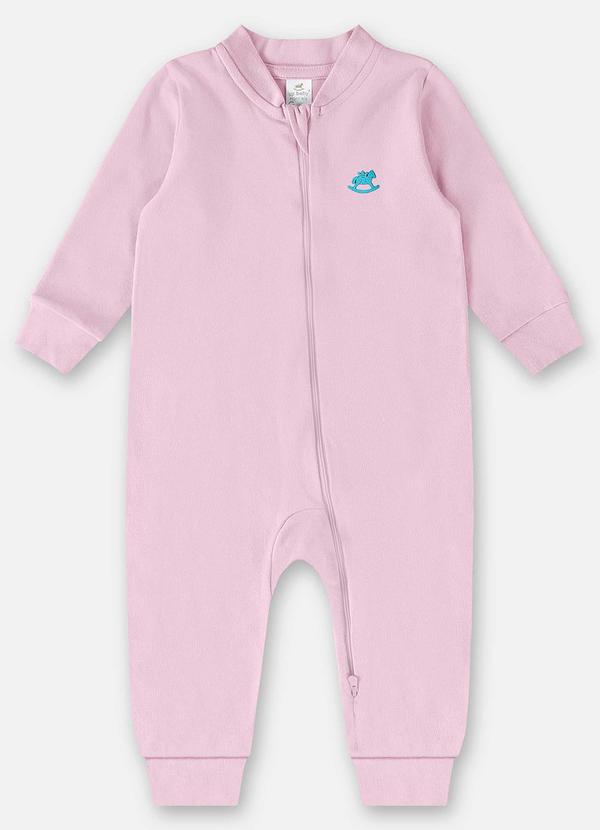 Up Baby - Macacão Básico Unissex para Bebê Roxo