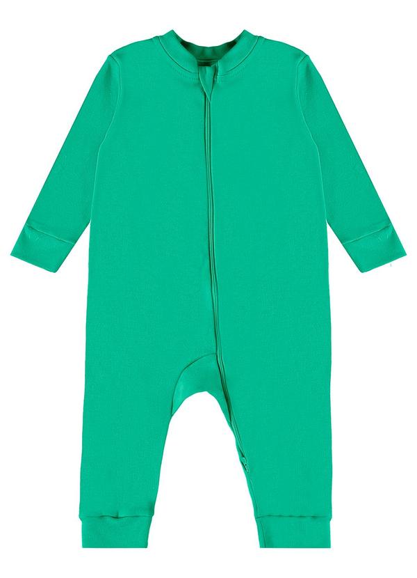 Guloseima - Macacão Básico Unissex para Bebê Verde