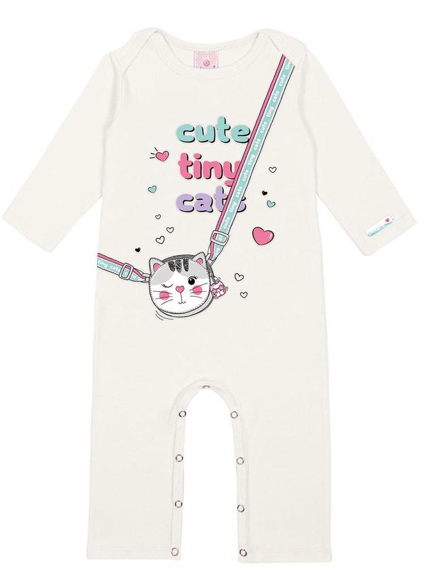 Abrange - Macacão Cutbaby Bege