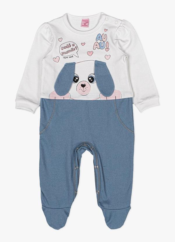 Momi - Macacão Dog Azul