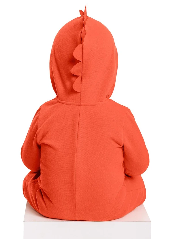 Quimby - Macacão em Moletom Unissex Bebê Laranja 2