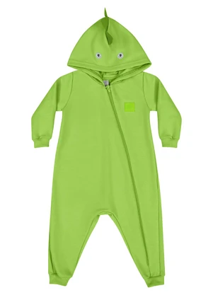 Quimby - Macacão em Moletom Unissex para Bebê Verde - QUIMBY