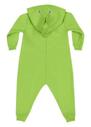 Quimby - Macacão em Moletom Unissex para Bebê Verde - QUIMBY