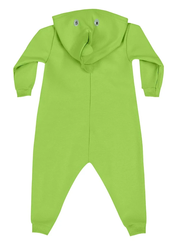 Quimby - Macacão em Moletom Unissex para Bebê Verde 2