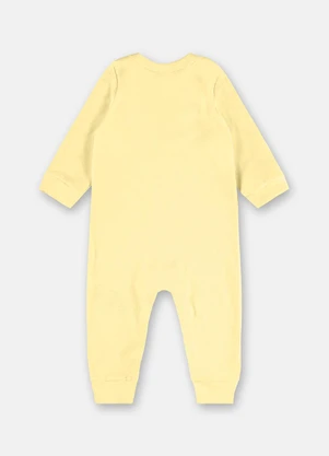 Up Baby - Macacão Essentials Suedine Amarelo - UP BABY