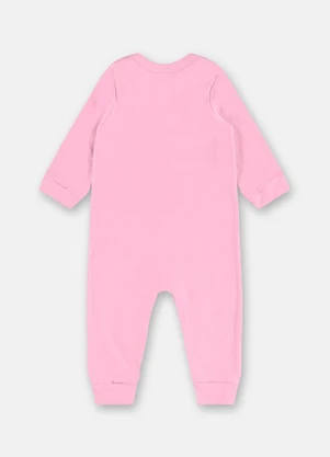 Up Baby - Macacão Essentials Suedine Rosa - UP BABY