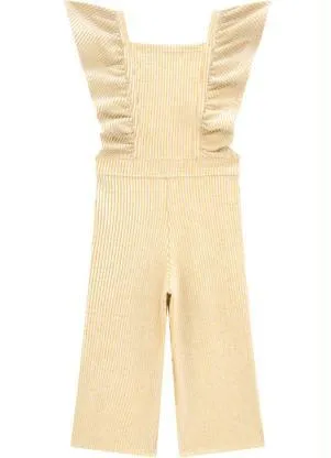 Milon - Macacão Infantil MeninaAmarelo - MILON