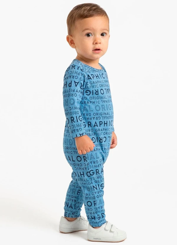 Marisol - Macacão Manga Longa Unissex com Aroma Azul 3