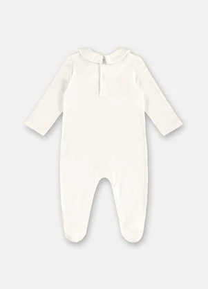 Up Baby - Macacão para Bebê Unissex Branco - UP BABY
